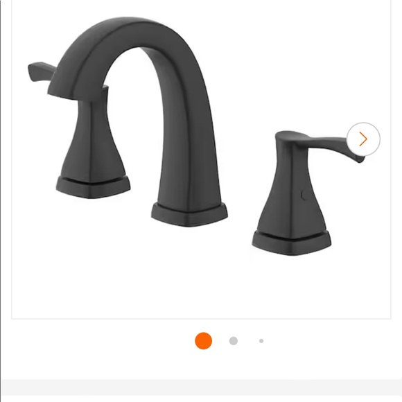 glacier bay Bath Brand New In Box Glacier Bay Matte Black Faucet